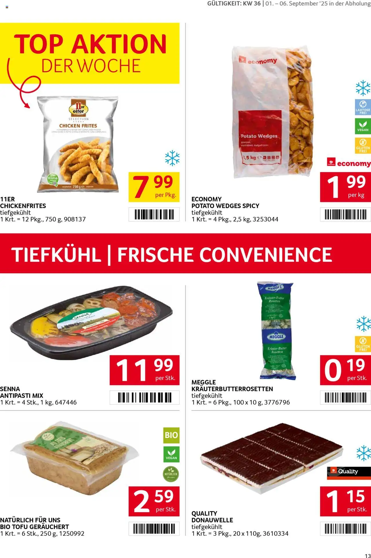 Transgourmet Flugblatt gültig ab 31.08.2025 | Seite: 13