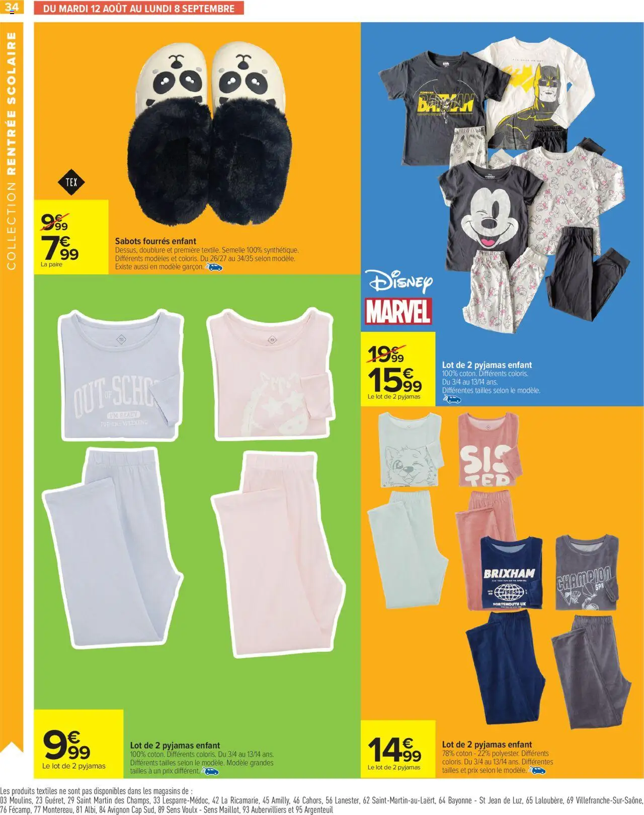  | Page: 36 | Produits: Coton, Pyjamas, Thé