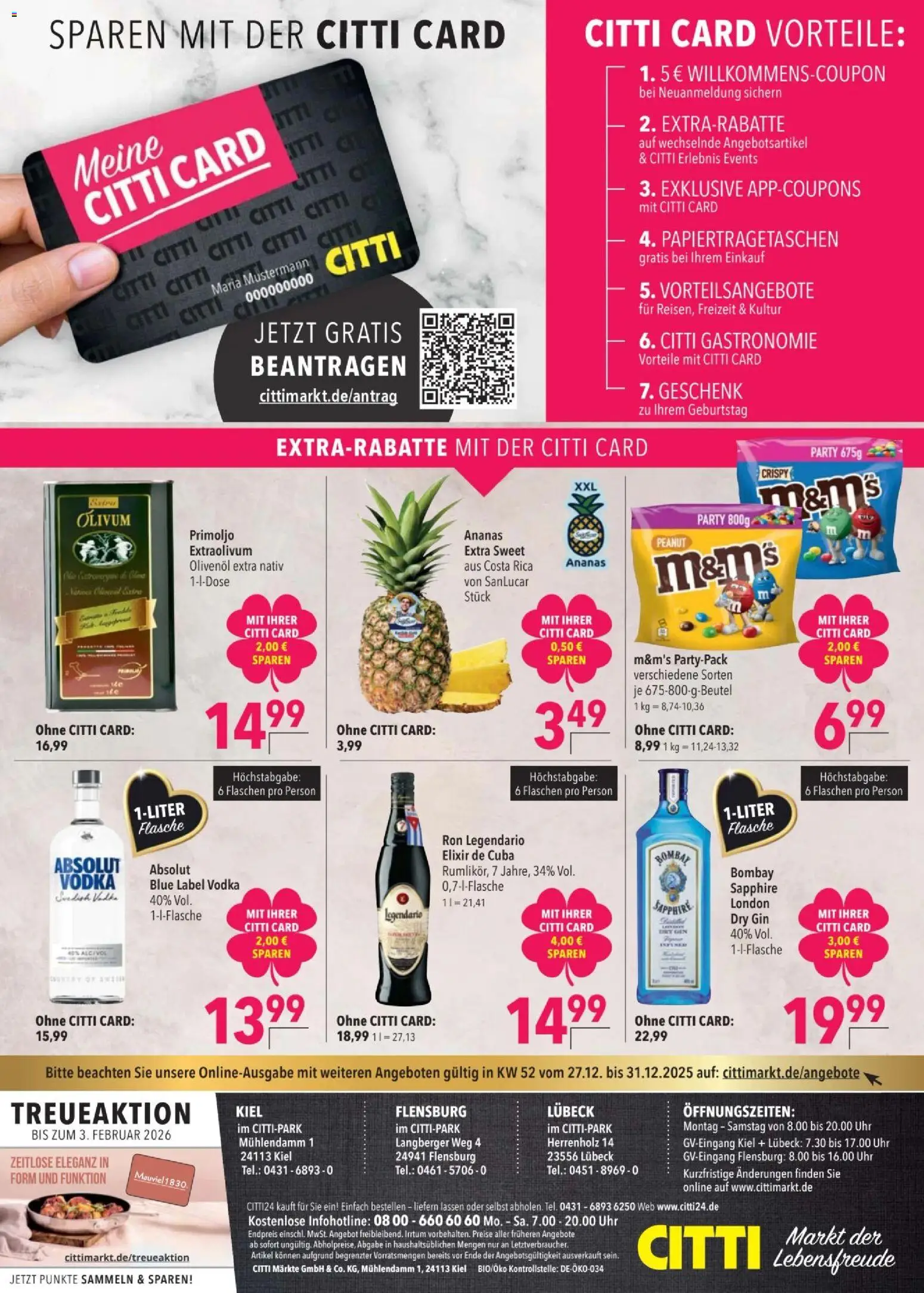 CITTI tilbudsavis – gyldig fra 27.12.2025 | Side: 26 | Produkter: Ananas, Gin, Vodka