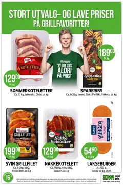Forhåndsvisning av SOMMERKOTELETTER, Ca. 1,1 kg, bøkerøkt, Gilde, pr. kg gyldig fra 13.04.2026 | Side: 2 | Produkter: Kiwi, Миска, Дріжджі, Combină frigorifică