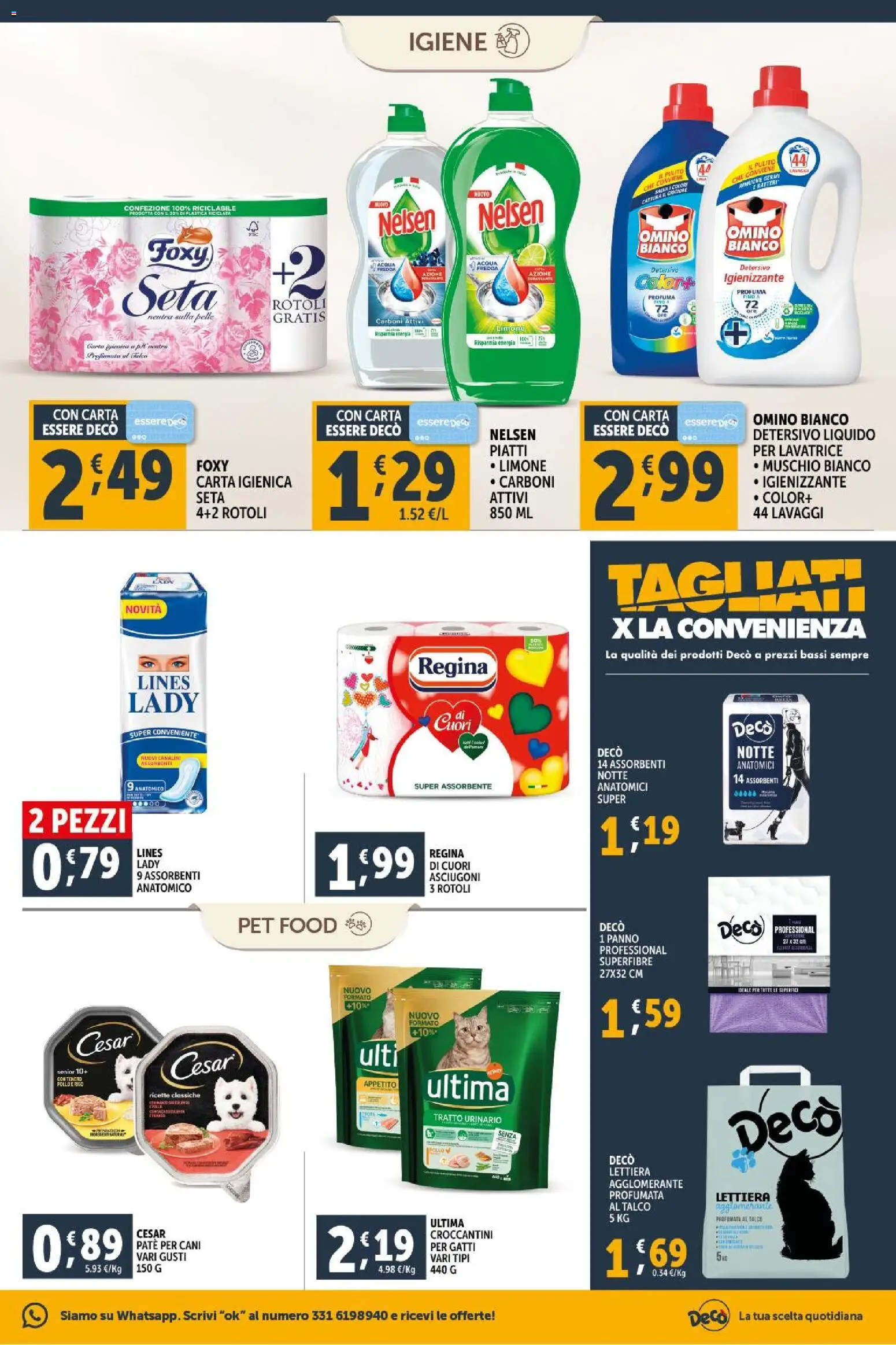 Volantino Decò del 20.01.2026 | Pagina: 13 | Prodotti: Paté, Talco, Limone, Lavatrice