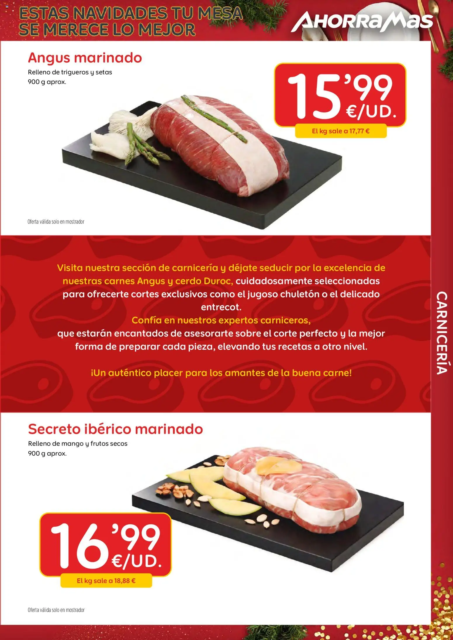 AhorraMas folleto │ válido desde el 26.12.2025 | Página: 5 | Productos: Cerdo, Frutos secos, Ρούτερ, Mesa