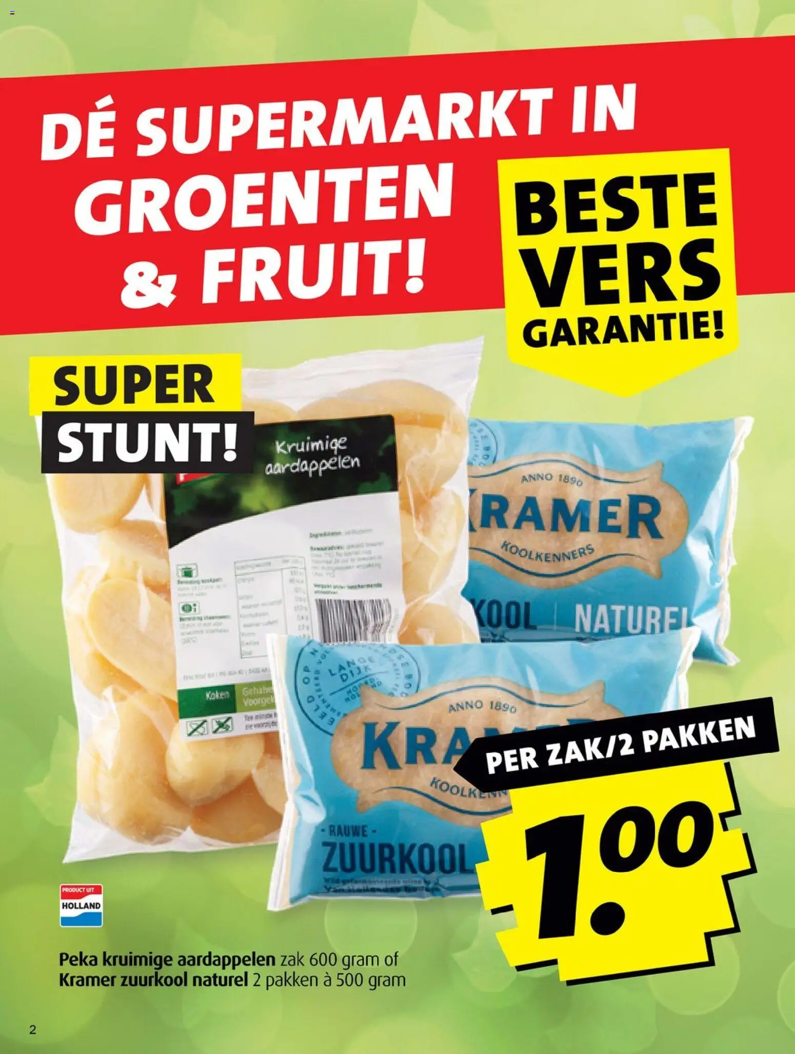 {H1} | Pagina: 2 | Producten: Kokusz, Zak, Fruit, Groenten