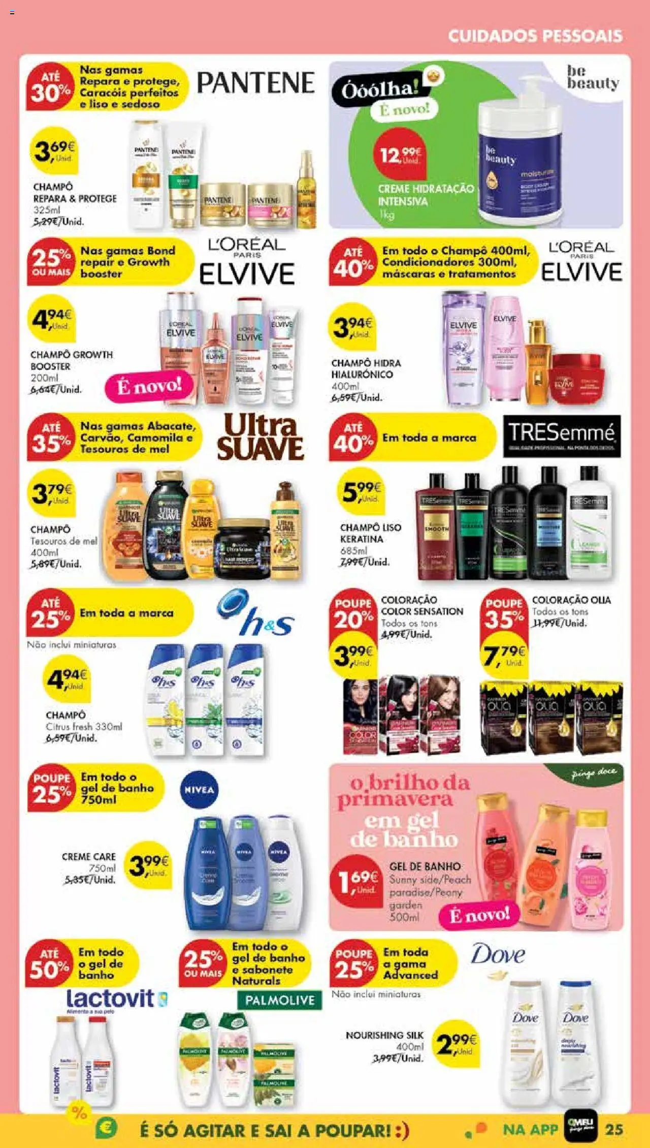 Pingo Doce Poupe Esta Semana Madeira │ válido de 09.09.2025 | Página: 25 | Produtos: Shampoo, Banho, Mel, Creme