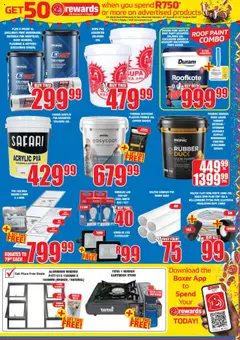 Boxer Eastern Cape - Build │ valid from 24.07.2025 | Page: 3 | Products: Stove, Paint, Brush, Water