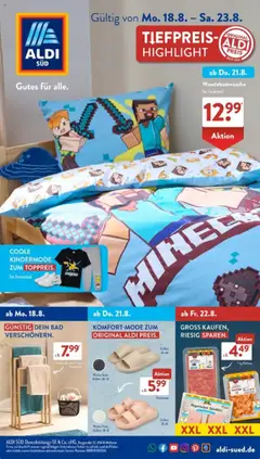 Aldi Süd Prospekt 	 gültig ab dem 18.08.2025