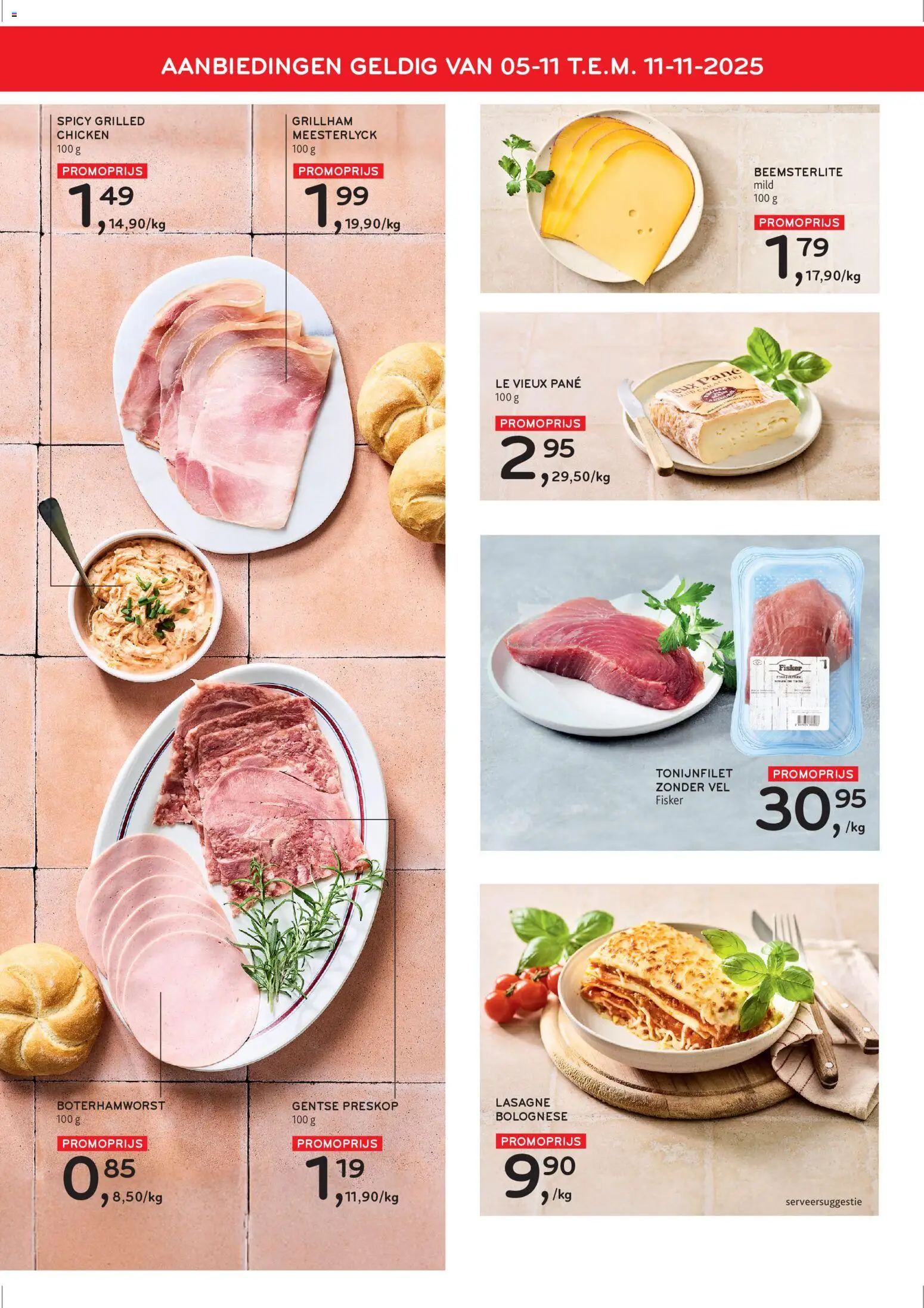 {H1} | Pagina: 2 | Producten: Lasagne