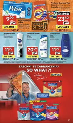 Pogląd oferty "Delikatesy Centrum Gazetka" - ważna od 18.12.2025 | Strona: 37 | Produkty: Papier toaletowy, Prysznic, Szampon, Żel pod prysznic
