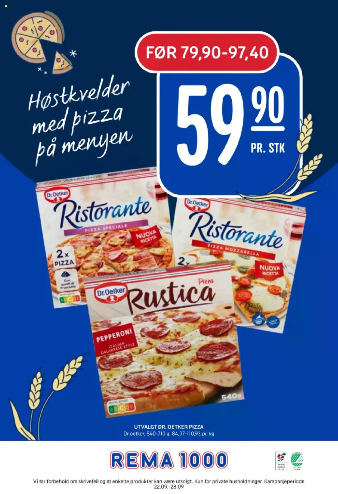  | Side: 23 | Produkter: Pizza, Nattkräm, Mozzarella