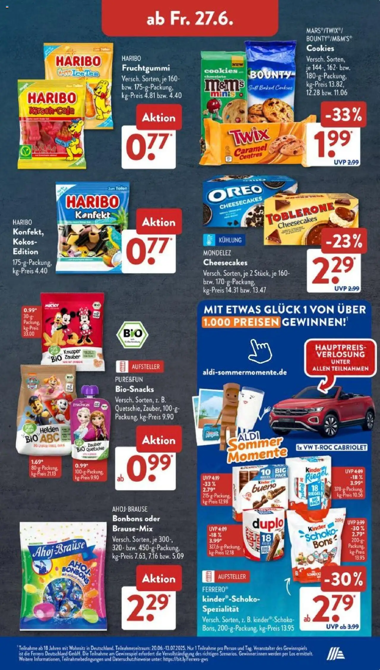 Aldi Süd Prospekt 	 - gültig ab dem 23.06.2025 | Seite: 27