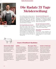 Radatz Schmeckt ab 01.11.2025 gültig | Seite: 16 | Produkte: Saft, Rindfleisch