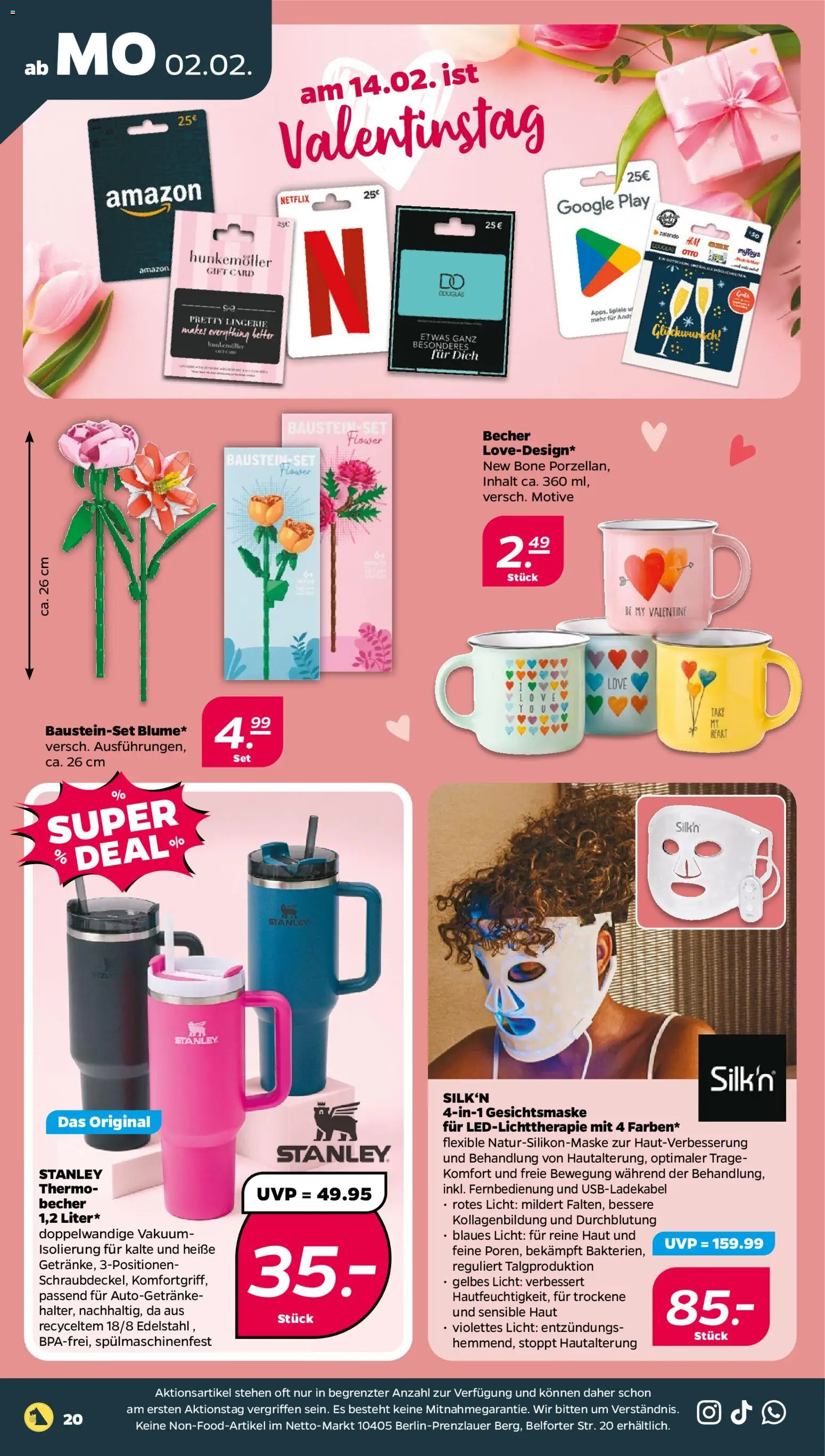 Netto Prospekt 	 – gültig ab 02.02.2026 | Seite: 22 | Produkte: Gesichtsmaske