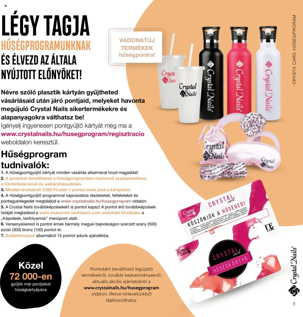 Crystal Nails akciós ujság - amely érvényes a következő dátumtól: 01.01.2024 | Oldal: 5 | Termékek: Szőlő