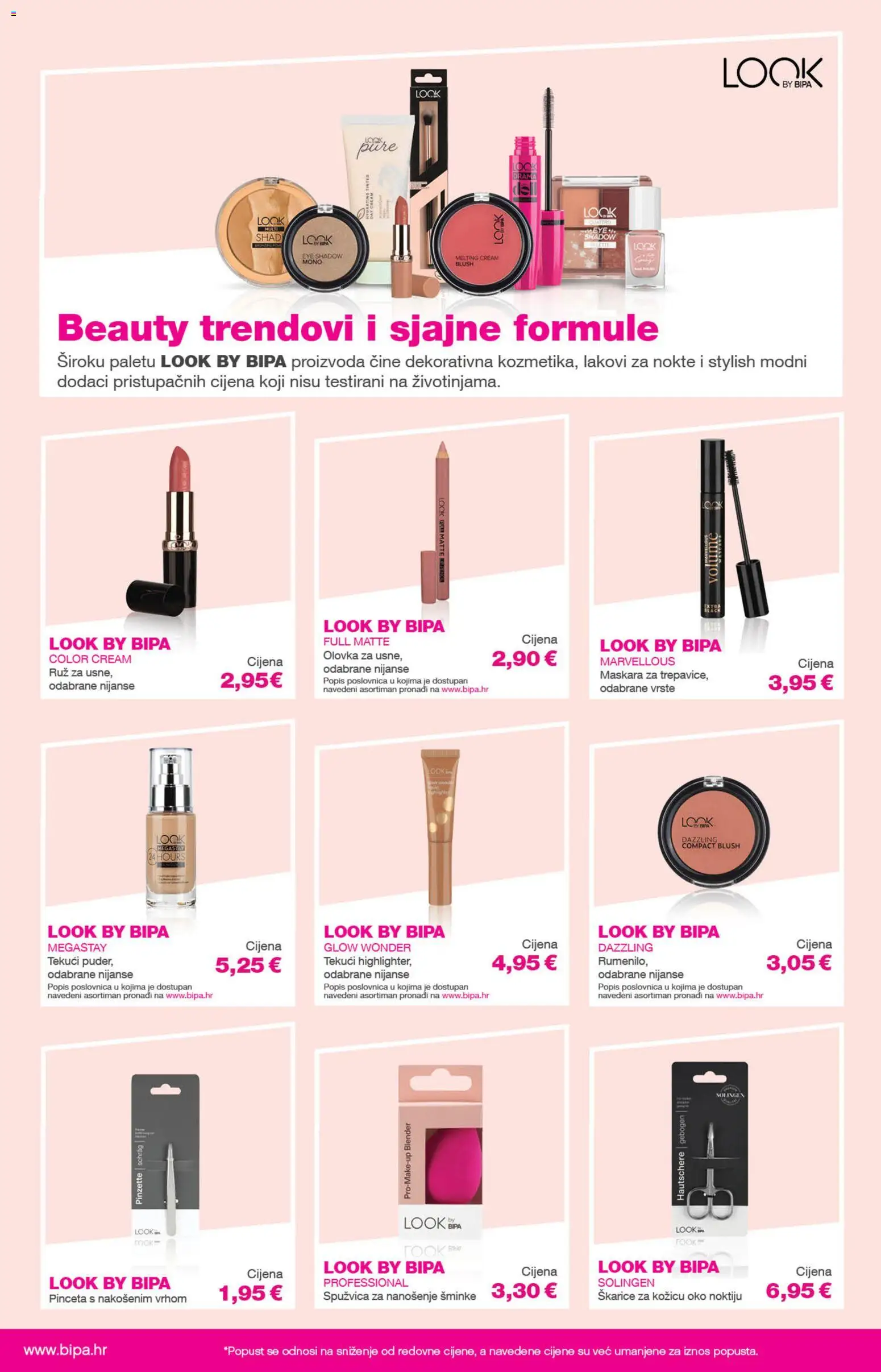 Katalog Bipa katalog | vrijedi od 19.03.2026 | Stranica: 12 | Proizvodi: Maskara, Ruž, Blender