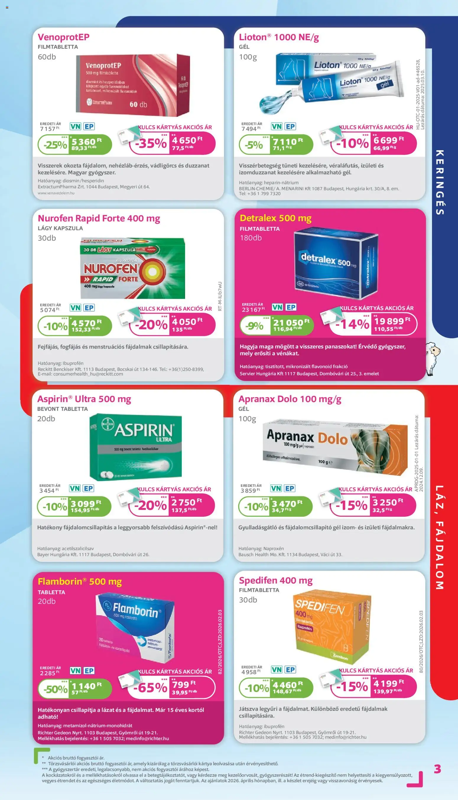 Kulcs Patika Akciós Újság 2026.04.01.-tól/töl - fantasztikus ajánlatokat! 🛍️ | Magyarország