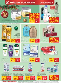 Spar katalog akcije – veljaven od 12.11.2025 | Stran: 28 | Izdelki: Gel za prhanje, Krema, Zobna pasta, Krema za obraz