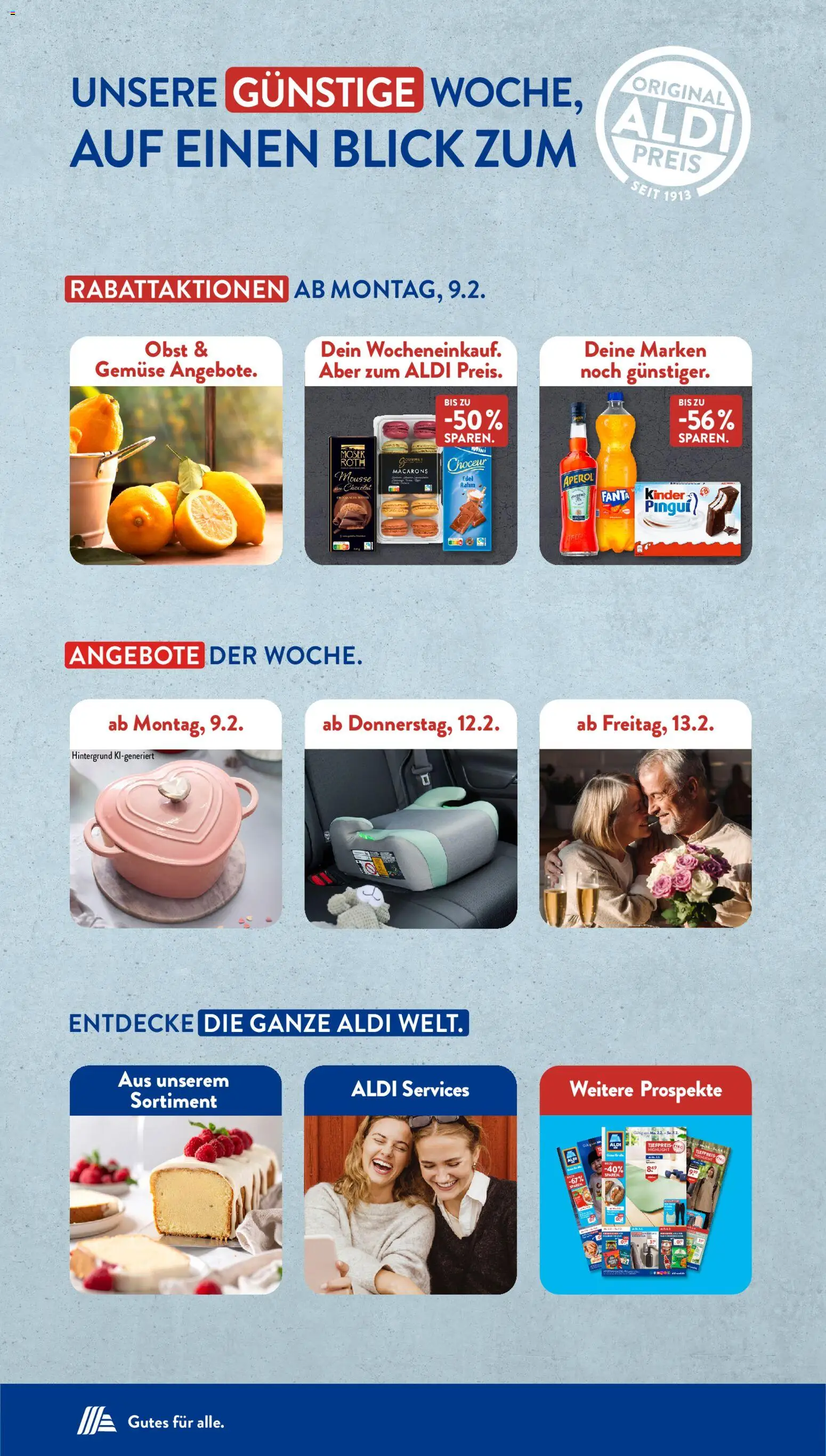 Aldi Süd Prospekt 	 – gültig ab 09.02.2026 | Seite: 2 | Produkte: Up2fashion, Home creation