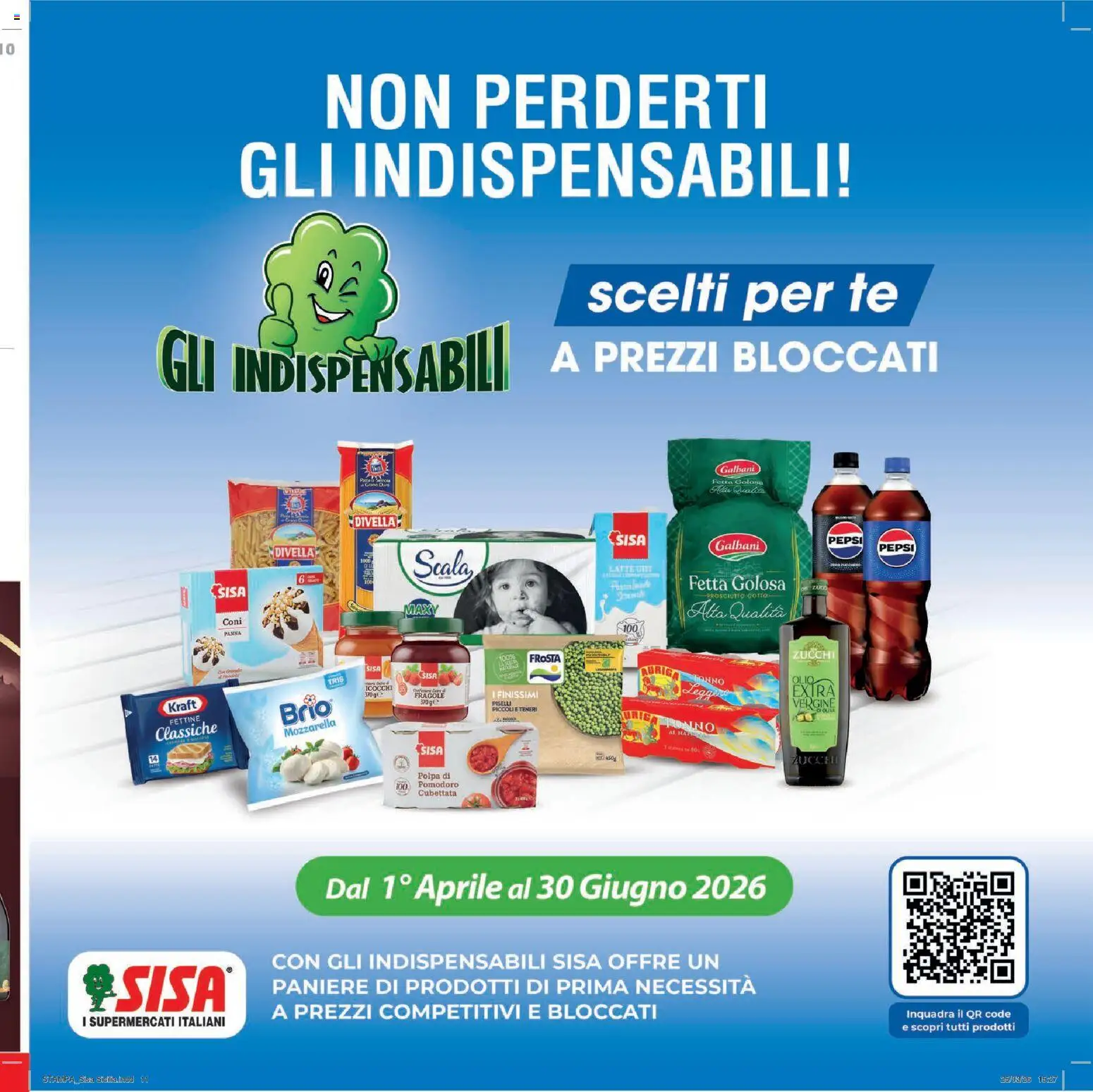 Volantino SISA del 09.04.2026 | Pagina: 11 | Prodotti: Fragole, Panna, Olio, Stampa