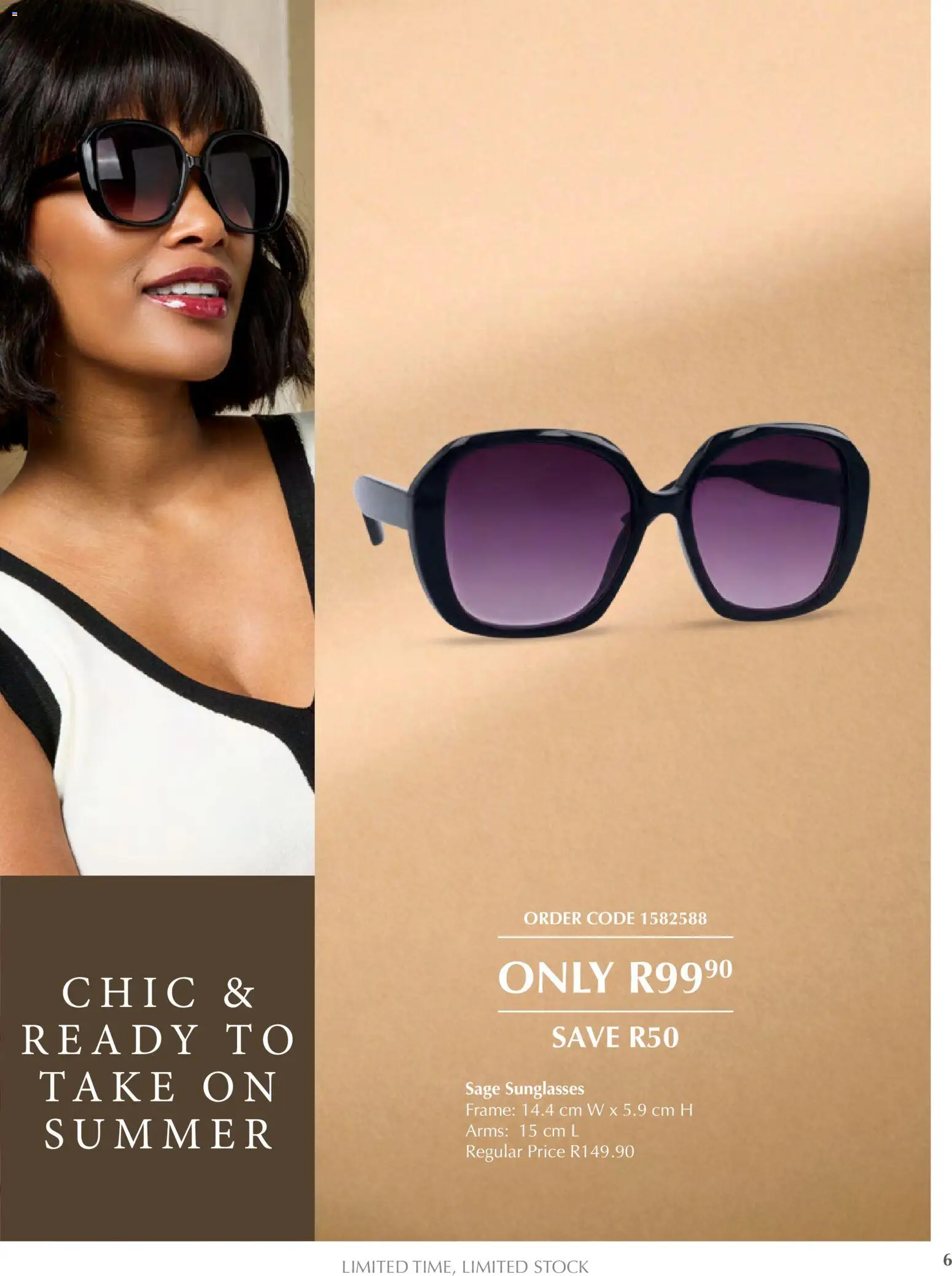 New Justine catalogue – valid from 20.01.2026 | Page: 6 | Products: Sunglasses, Frame, Stock