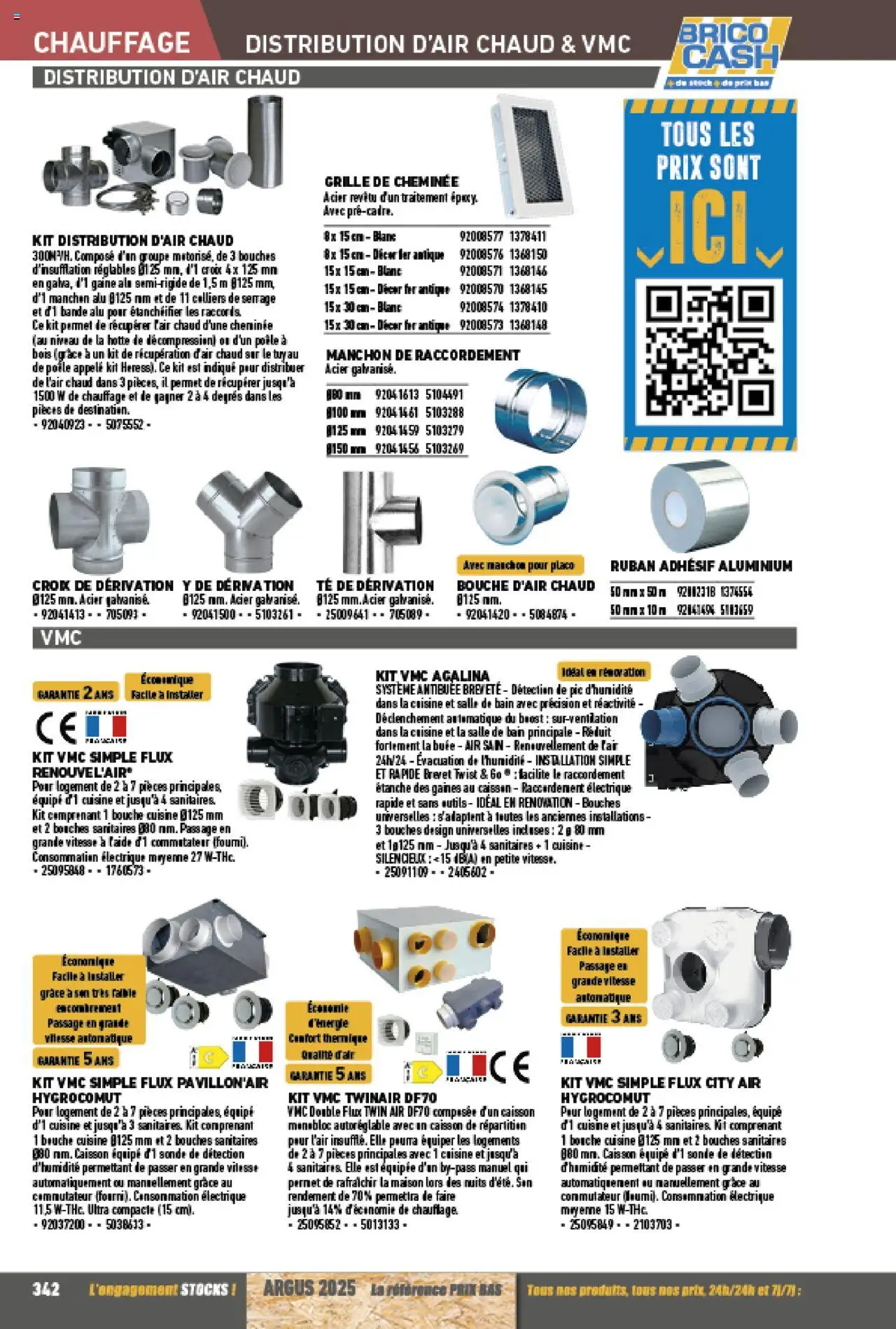 {H1} | Page: 342 | Produits: Tuyau, Lit