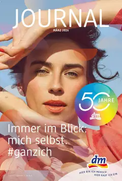dm drogerie markt Journal März 2026 ab 12.03.2026 gültig