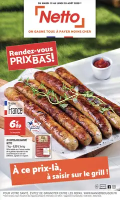 Netto - Prévisualisation de Netto catalogue valide à partir de 19.08.2025