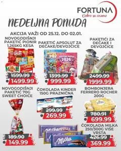 Fortuna Market nedelna ponuda - pregled Fortuna Market kataloga - važi od 25.12.2025 | Strana: 8