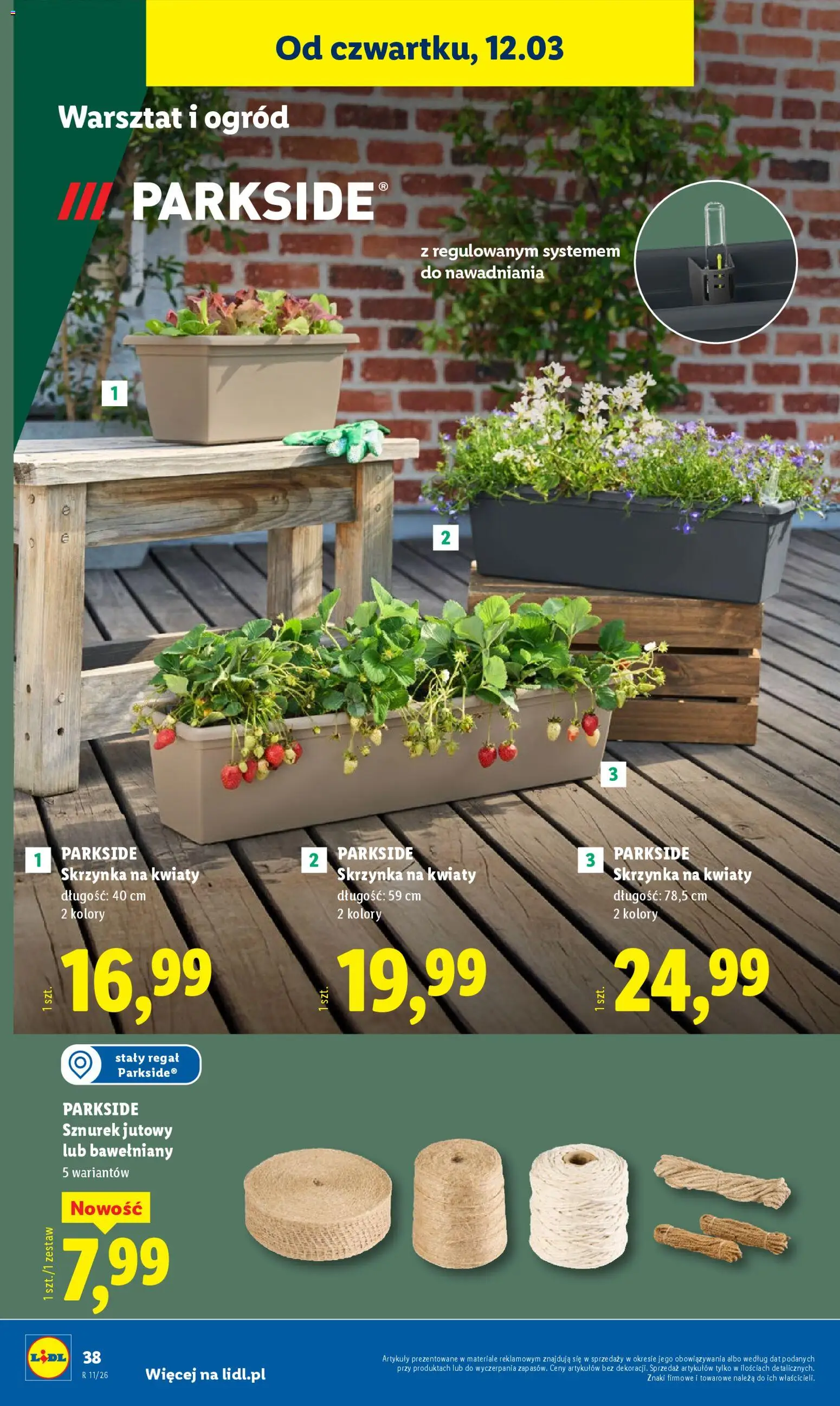 Lidl Katalog od 09.03.2026 | Strona: 48 | Produkty: Regał, Kwiaty