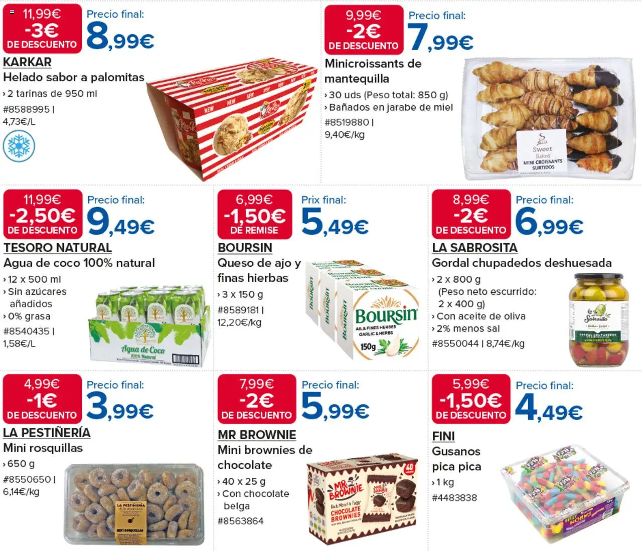 Costco catálogo │ válido desde el 12.06.2025 | Página: 4 | Productos: Chocolate, Τυρόπιτα, Helado, Peso