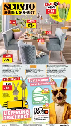 Sconto Prospekt Ostern ab 18.03.2026 gültig