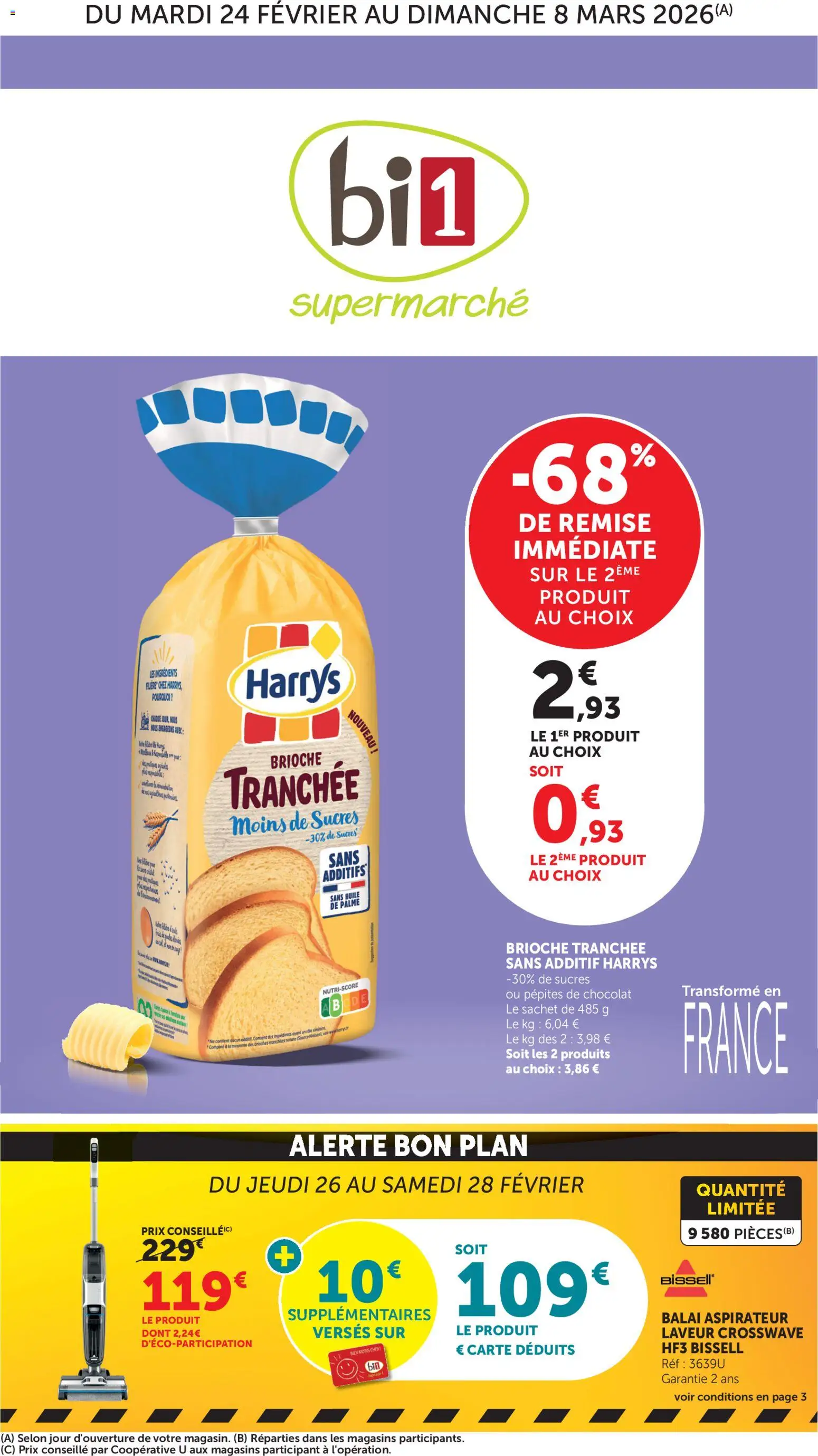 {H1} | Page: 1 | Produits: Pépites de chocolat, Balai, Chocolat, Thé