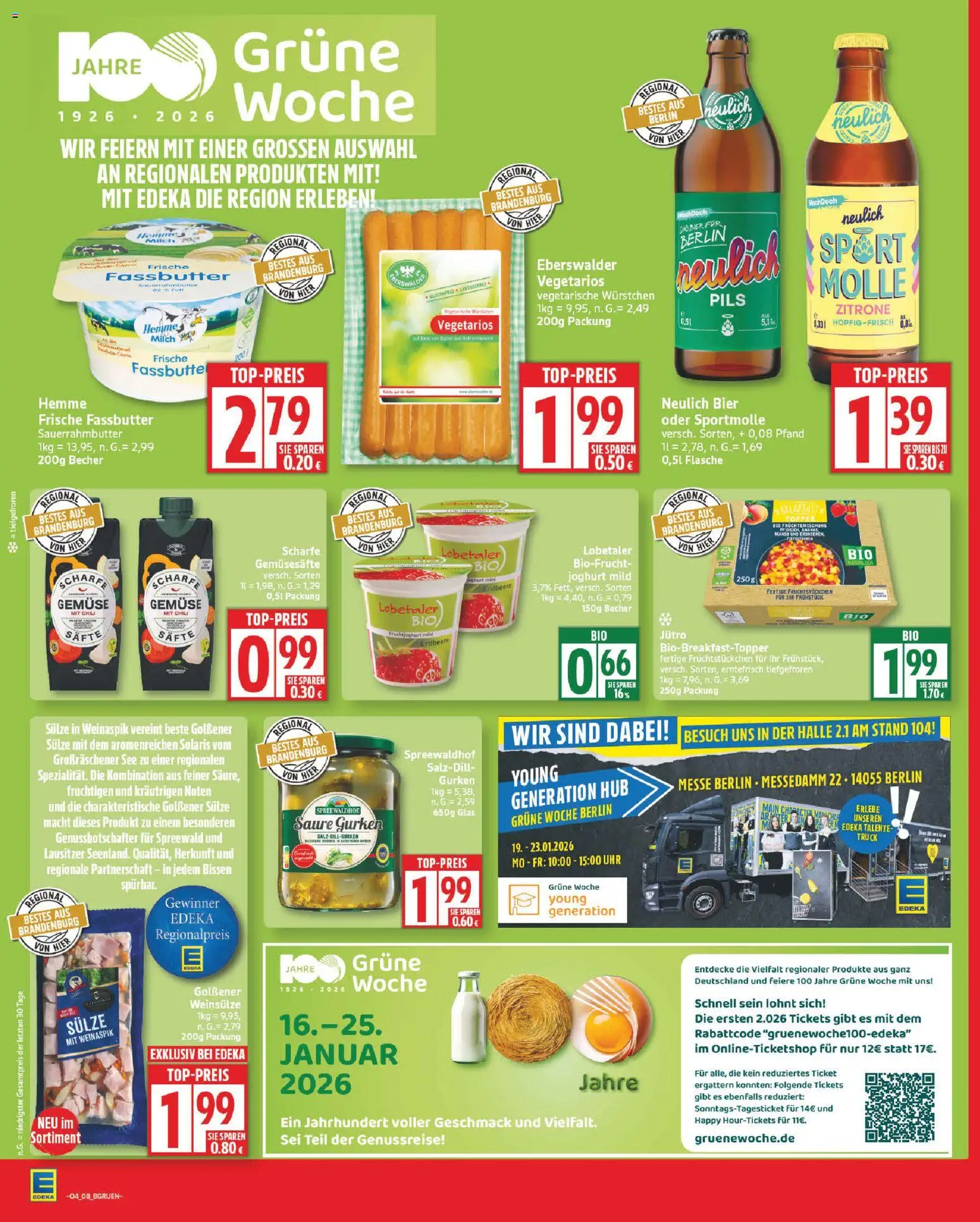 Edeka Prospekt 	 – gültig ab 19.01.2026 | Seite: 8