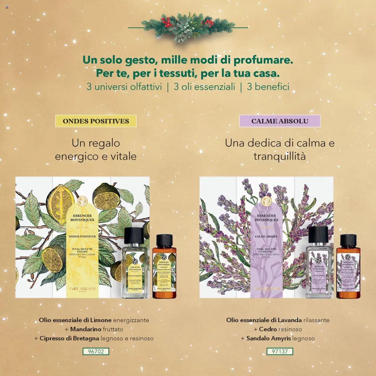 Volantino Yves Rocher del 17.10.2025 | Pagina: 48 | Prodotti: Limone, Olio, Lavanda