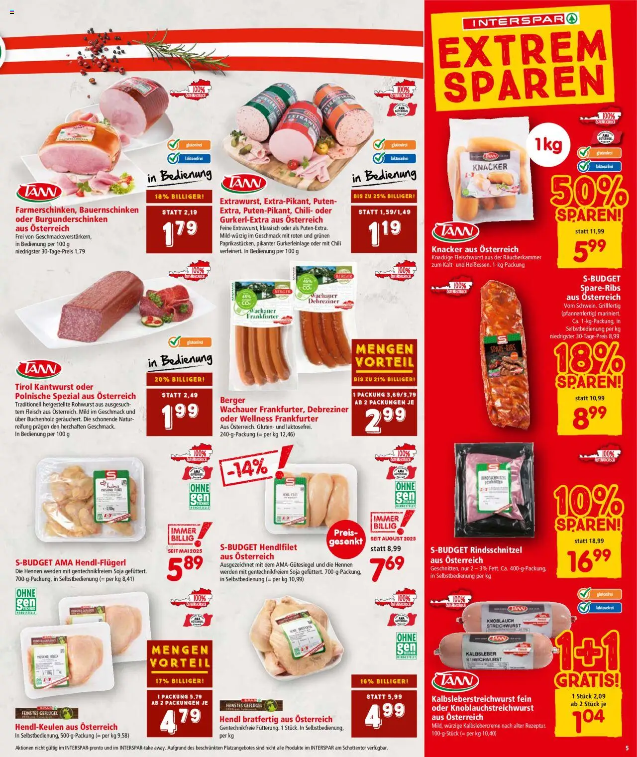 Interspar Flugblatt - Wien gültig ab 11.09.2025 | Seite: 5 | Produkte: Knoblauch, Chili