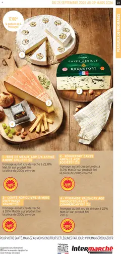  | Page: 23 | Produits: Plateau, Lait, Fromage, Brie