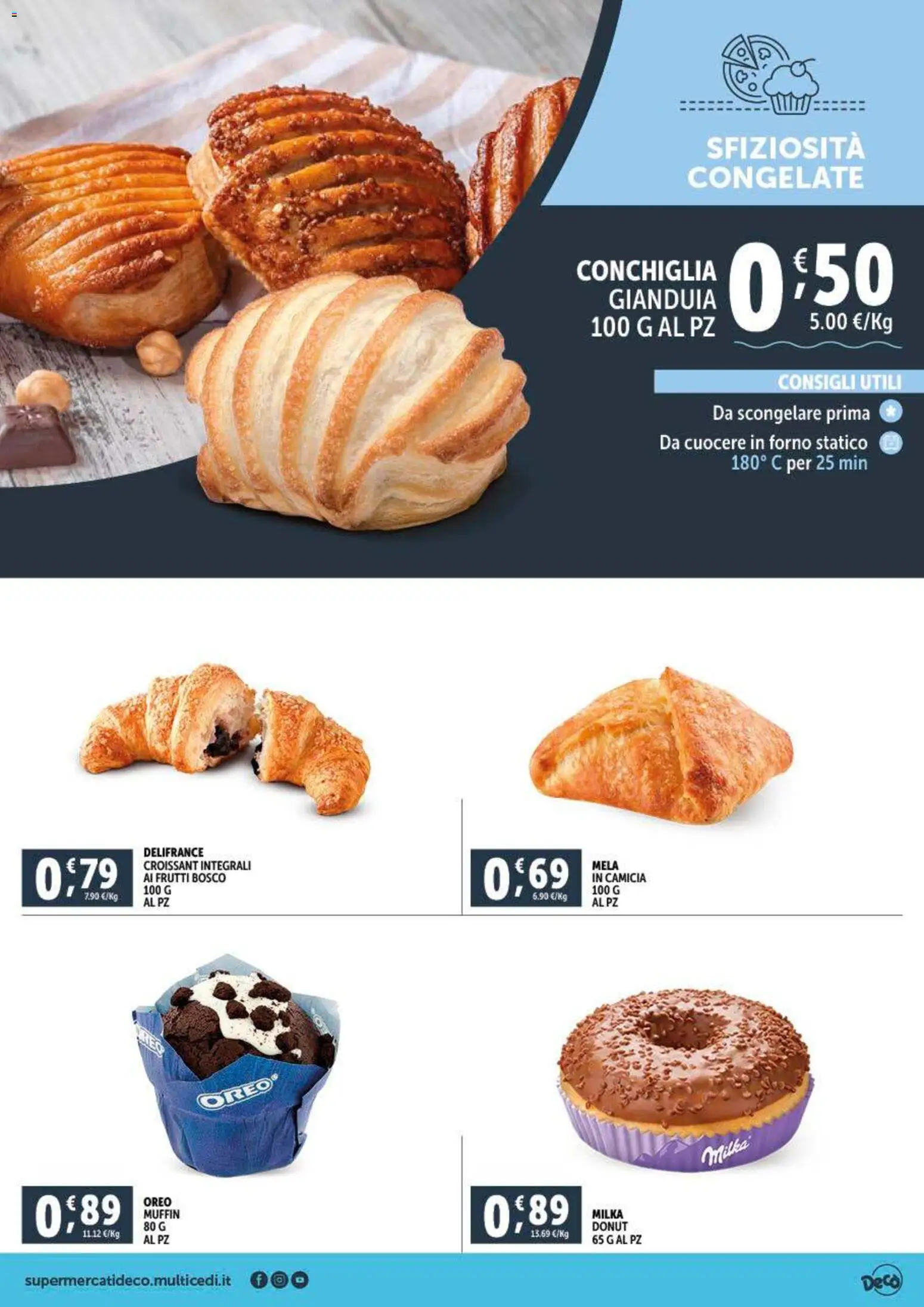 Volantino Decò del 09.01.2026 | Pagina: 5 | Prodotti: Camicia, Muffin, Croissant, Forno