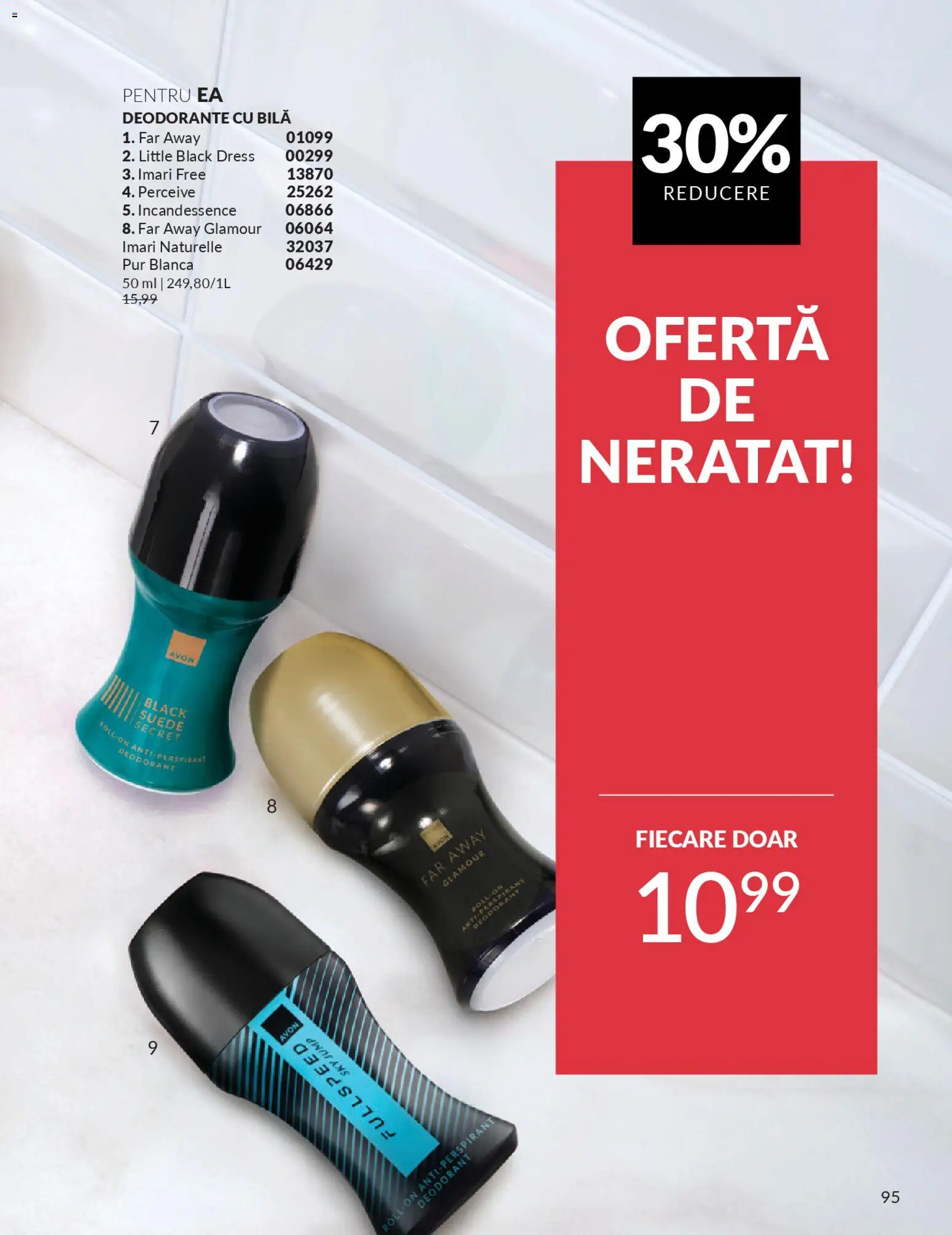 Noul catalog Avon – valabil de la 01.02.2026 | Pagină: 97 | Produse: Deodorant