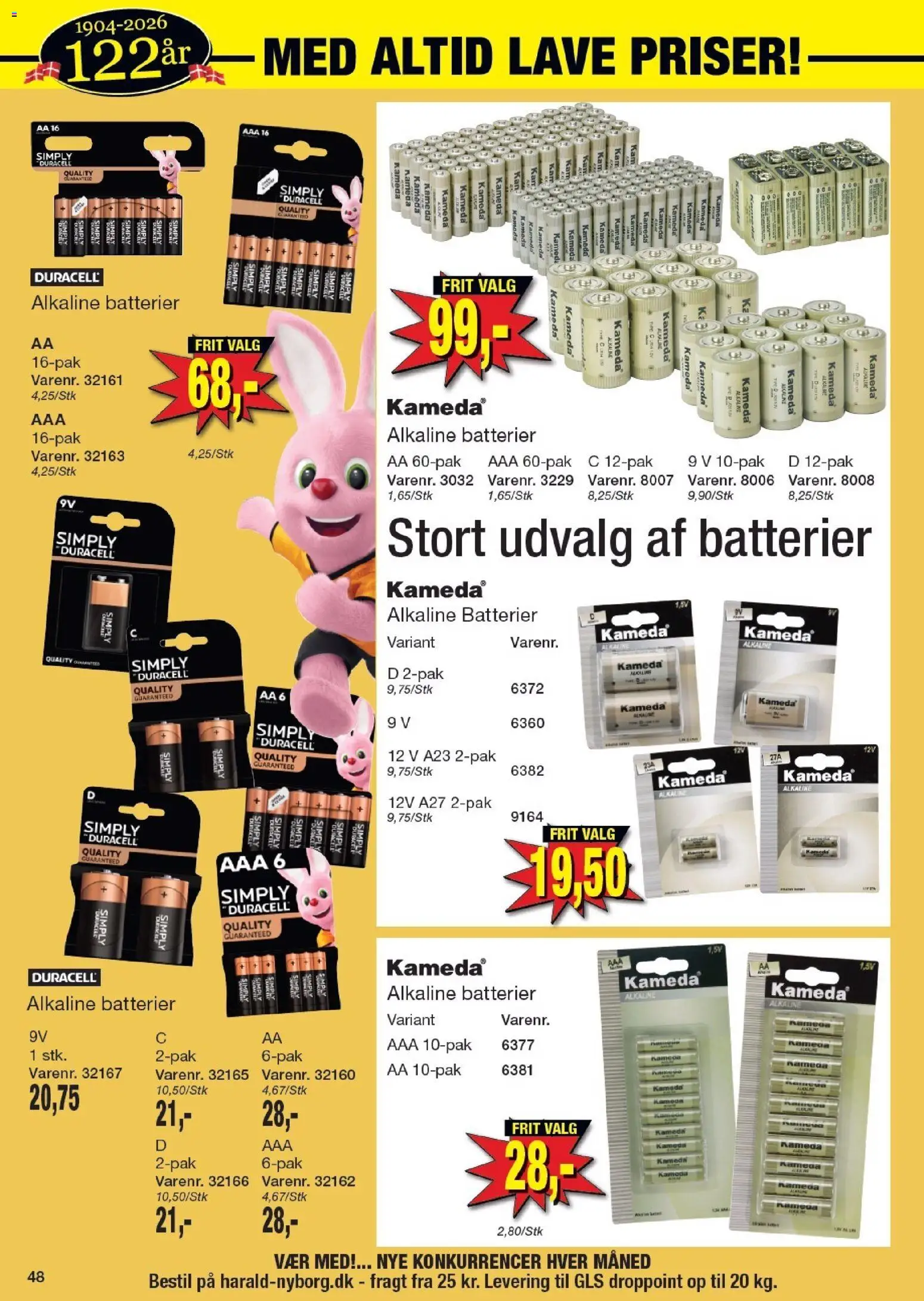 Harald Nyborg tilbudsavis – gyldig fra 12.03.2026 | Side: 54 | Produkter: Batterier, Kamera