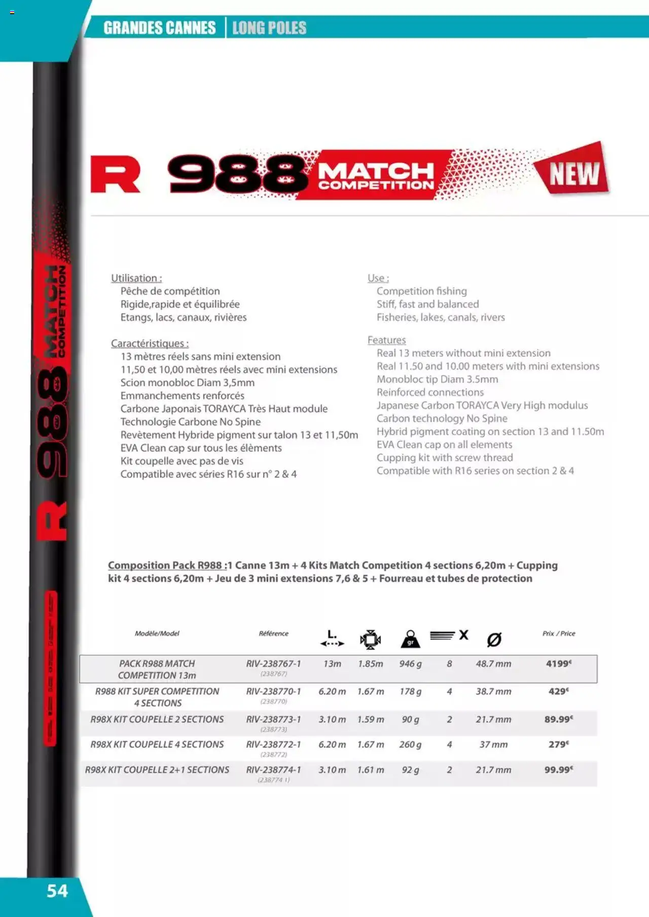 {H1} | Page: 54 | Produits: Pêche