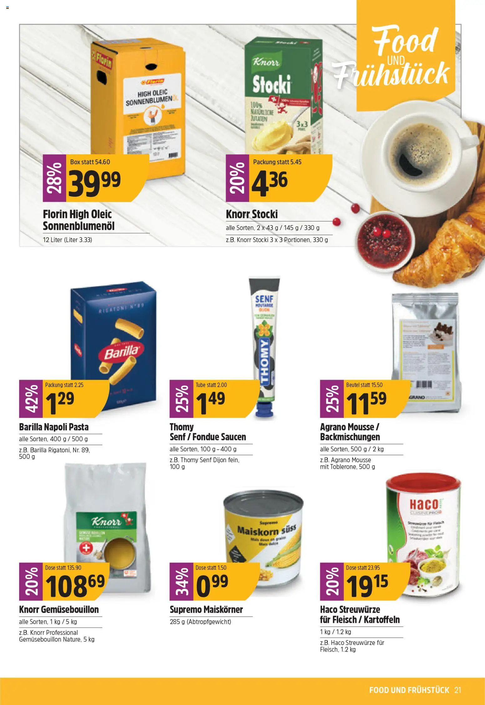 TopCC Aktionen – gültig ab 03.11.2025 | Seite: 21 | Produkte: Box, Barilla, Pasta, Kartoffeln