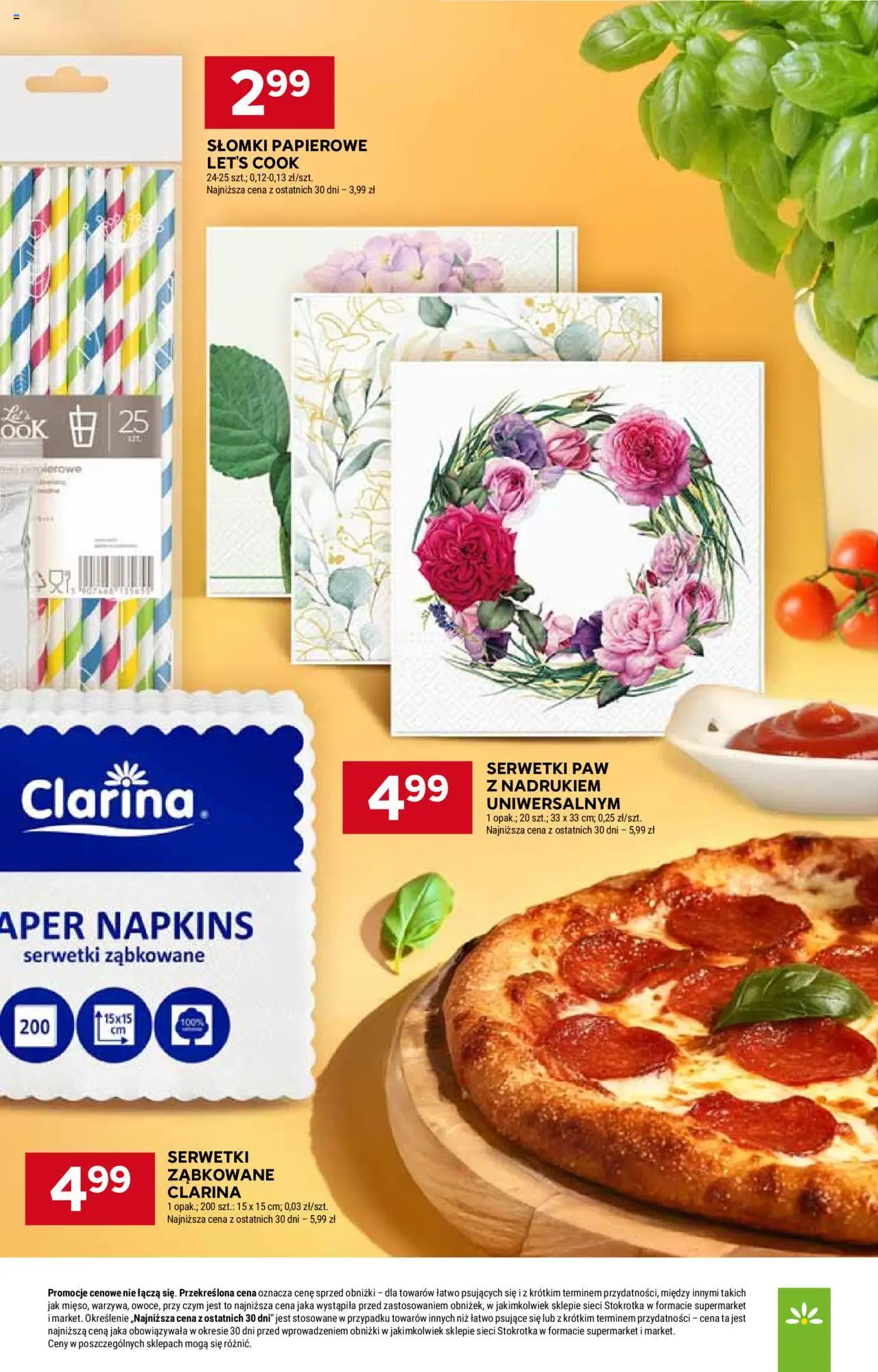 Stokrotka Gazetka od 21.08.2025 | Strona: 13 | Produkty: Stokrotka, Słomki