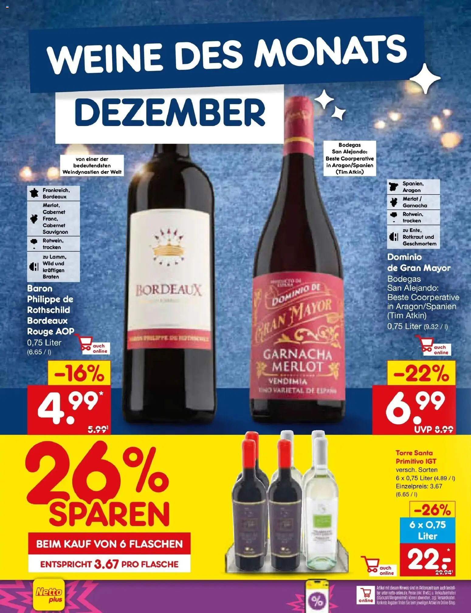 Netto Marken-Discount prospekt Thiendorf	 – gültig ab 15.12.2025 | Seite: 22 | Produkte: Merlot, Rouge