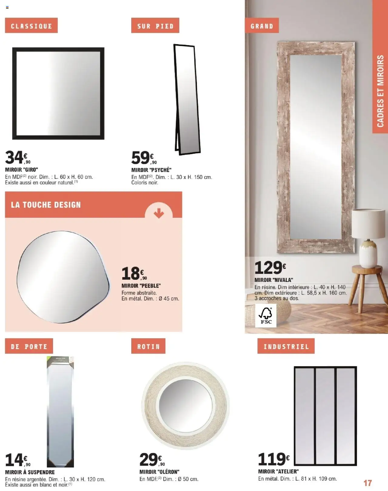  | Page: 17 | Produits: Porte, Miroir