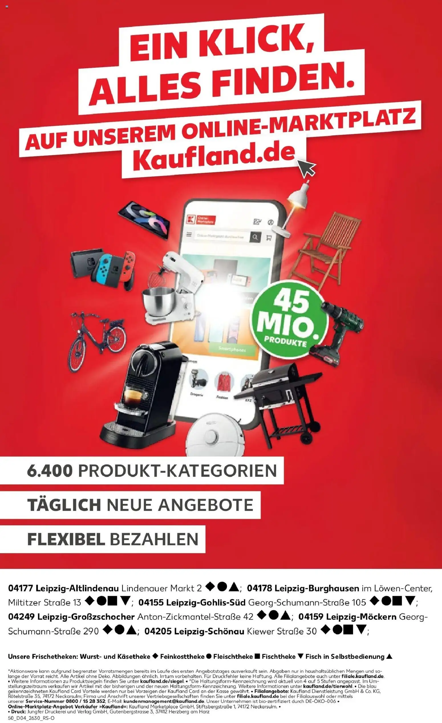 Kaufland prospekt Leipzig	 – gültig ab 25.01.2026 | Seite: 50 | Produkte: Grill, Kaffeemaschine, Mixer, Smartphone