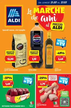 Anteprima del volantino Volantino Aldi	 valido a partire dal 21.07.2025