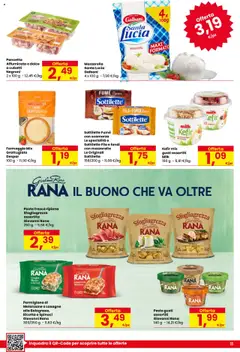 Volantino Despar del 18.09.2025 | Pagina: 11 | Prodotti: Muesli, Prosciutto Crudo, Pancetta, Mozzarella