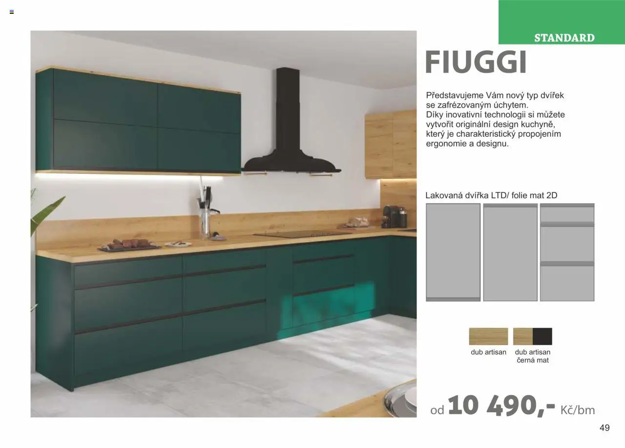 Jamall nábytek katalog - Kuchyně od 17.04.2025 | Strana: 49 | Produkty: Fólie