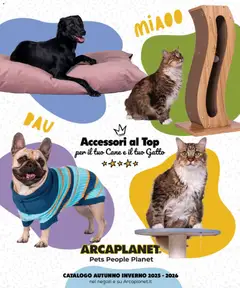 Anteprima del volantino Arcaplanet Autunno Inverno catalogo valido a partire dal 01.11.2025