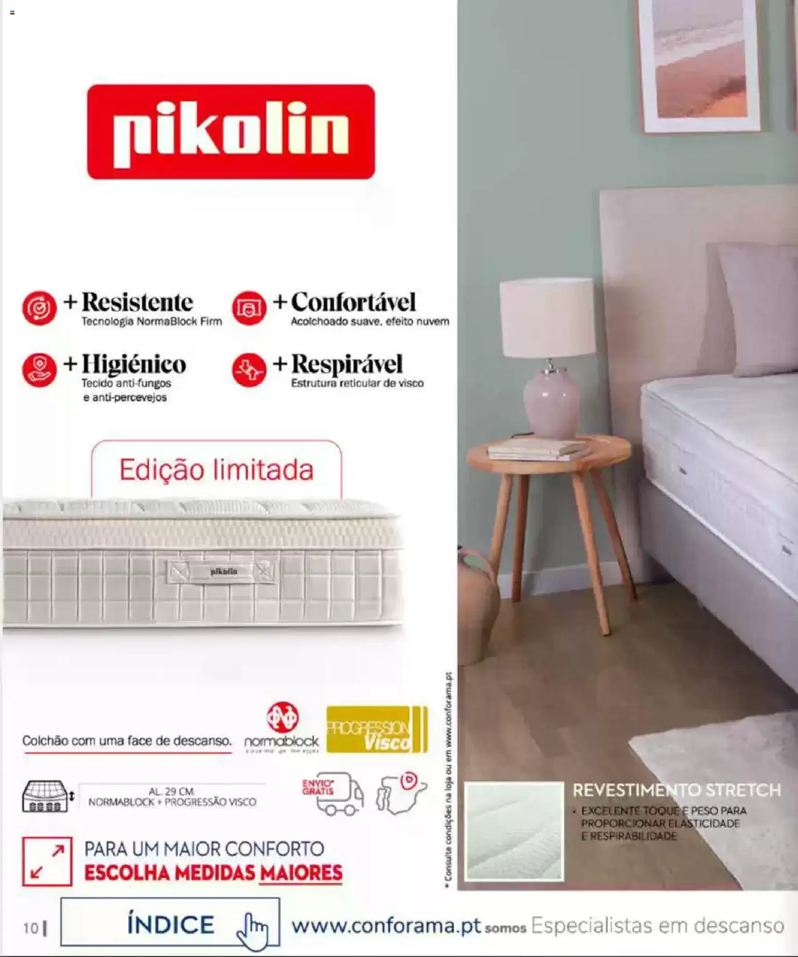 Conforama Camitis │ válido de 05.02.2026 | Página: 10 | Produtos: Colchão