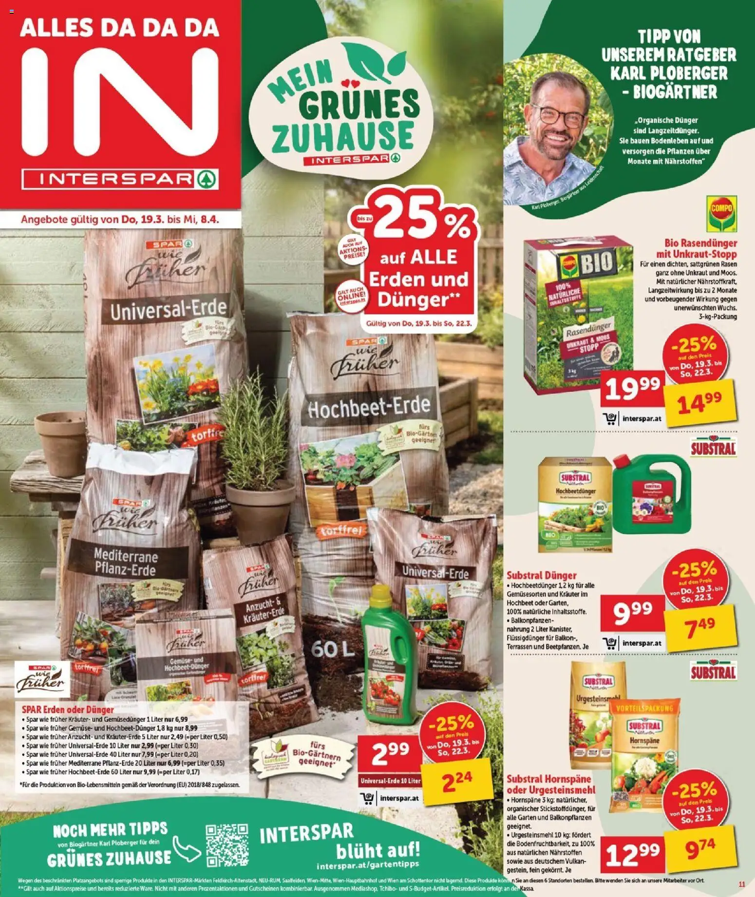 Interspar Flugblatt - Burgenland gültig ab 17.03.2026 | Seite: 11 | Produkte: Gemüse